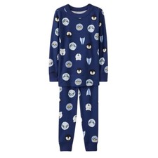 NEW Hanna Andersson 100 Organic Cotton Long John Pajama Set Winter Critters Sz4