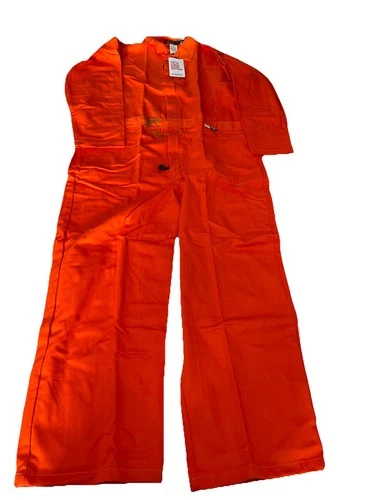 Westex Neese Wear Fire Resistant Coverall Orange 2XL video thumbnail