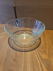 Pyrex 6 Cup Glass Ribbed Bowl Clear 7402 - S - 7 in