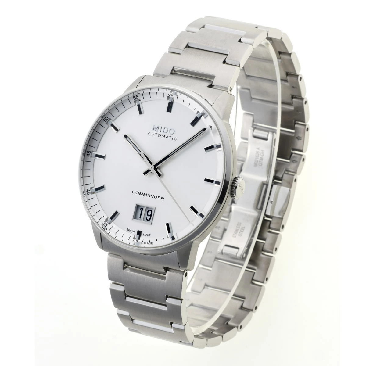 MIDO Commander Big Date Automatic SS Silver Dial … - image 3