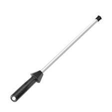 Total L.17.5Inch/Rod L.12Inch 3000Grit Ceramic Sharpening Steel with BuiltIn ...