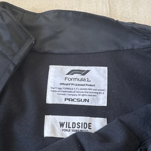 Formula 1 x Wildside Yohji Yamamoto x PacSun  Contact Jacket size XL NWOT image 7
