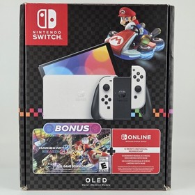 Nintendo Switch OLED 64GB Console with Joy-Con White HEG-001