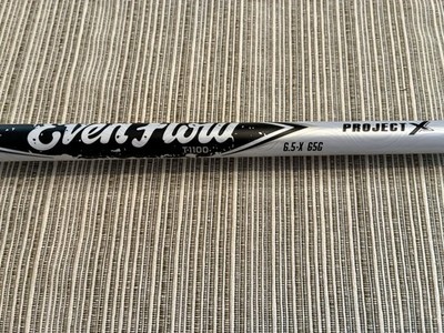Project X Even Flow T1100 White 6.5 65g Driver Shaft TaylorMade Adapter