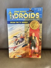 1985 Kenner Star Wars DROIDS Thall Joben     Carded w  Coin     Vintage RARE