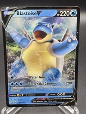Pokémon TCG Blastoise V SWSH101 Sword & Shield Black Star Promo, LP/MP Condition on eBay