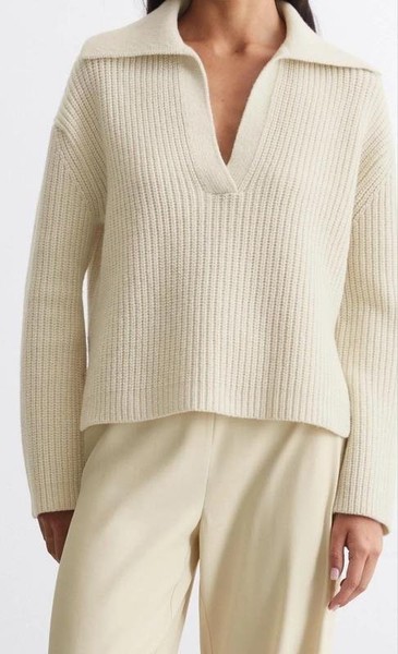 Women Marc O'Polo Sweater White Wool M
