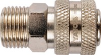 1X Schnellkupplung Druckluft Aussengewinde 1/2 Zoll Yato YT-2392