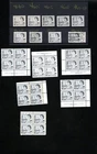 LOT 32691 MINT NH OG 460 CENTENNIALS VARIETIES PLATE BLOCKS SINGLES 3 FDC CANADA