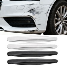 4Pcs x Car Bumper Protector Strip Front Rear Anti-collision Corner Bumper Strips