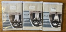3 Sets Airwill Blackout Curtains Cream 52 X 84 New , Grommet , 6 Curtains 120.00