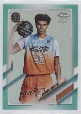 2021 Topps Chrome OTE Overtime Elite Aqua Refractor 76/199 Dominick Barlow 02v3
