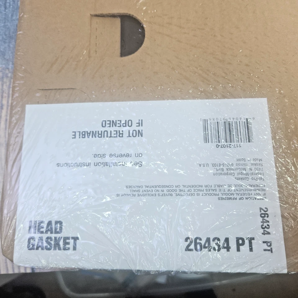 Junta de culata FelPro 26434PT para Chrysler Crossfire Mercedes-Benz E320 Foto 3 de 4