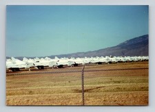 US Air Force Boneyard Snapshot Photograph Vintage Military Aircraft Lot