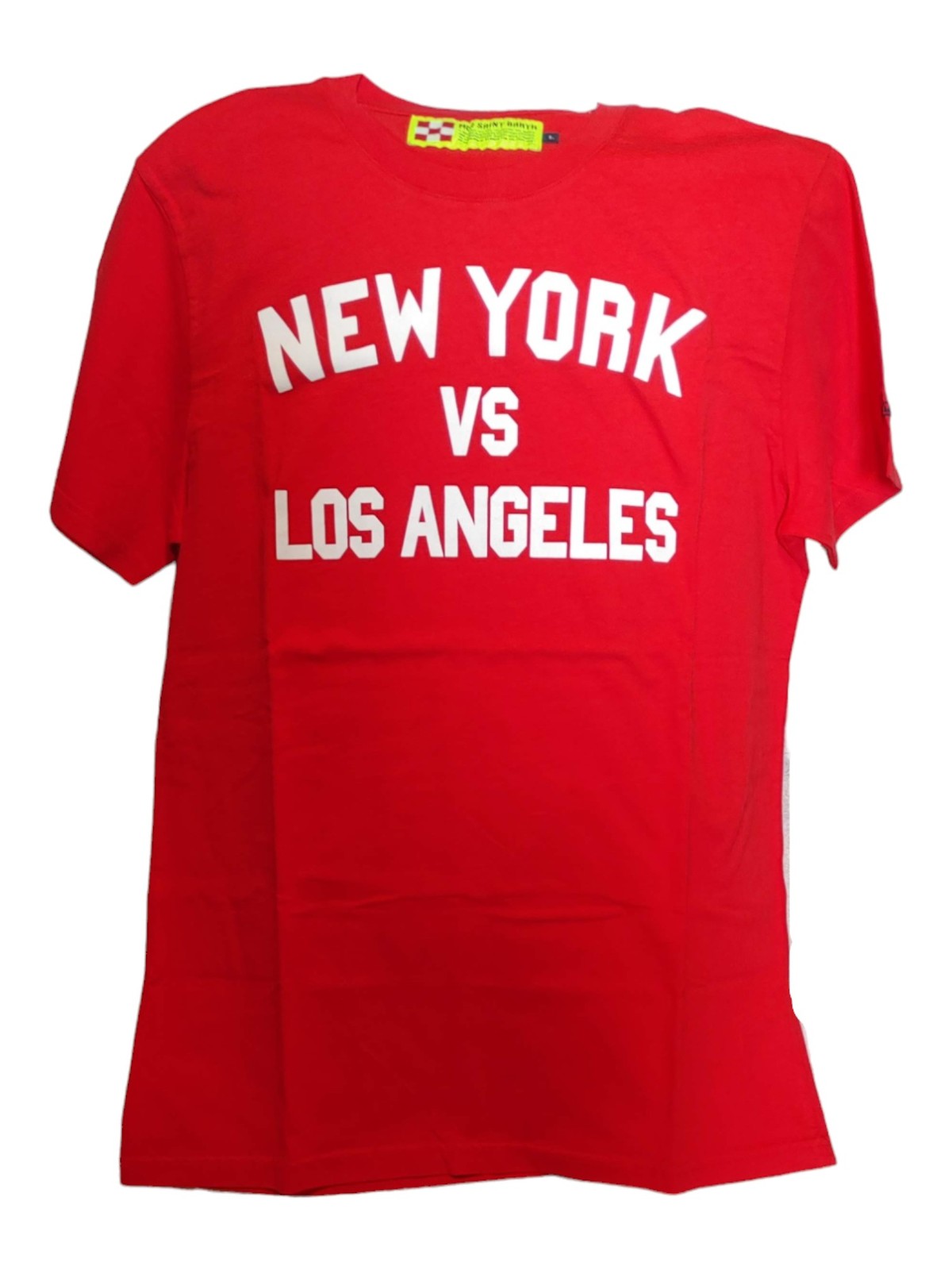 Футболка manica corta da Uomo Saint Barth Taglia цвета Россо 18190₽