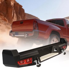New Steel Complete Black Rear Bumper For 2005-2015 Tacoma 05-15 Trd Assembly New Steel Complete Black Rear Bumper For 2005-2015 Tacoma 05-15 Trd Assembly