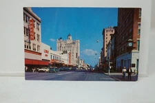 Vintage Central Avenue St. Petersburg FL Linen Postcard Kress Lerner