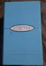 ULTRA PRO SATIN TOWER LIGHT BLUE DECK BOX Gaming Card Dice Storage Compartment