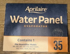 Aprilaire 35 Humidifier Water Panel Filter,350,360,560,568,600,700,760,768 NEW