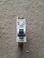 MEM 16 AMP TYPE 1 M6 MCB CIRCUIT BREAKER 161QEB