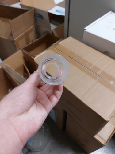 CHEMGLASS Glass 29/42 Outer 45/50 Inner Glass Reducer Adapter CG-1000-14 - Picture 3 of 3