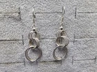 GRANDMA GRABE'S BEAUTIFUL VINTAGE 925 STERLING SILVER RINGS 2.8G EARRINGS