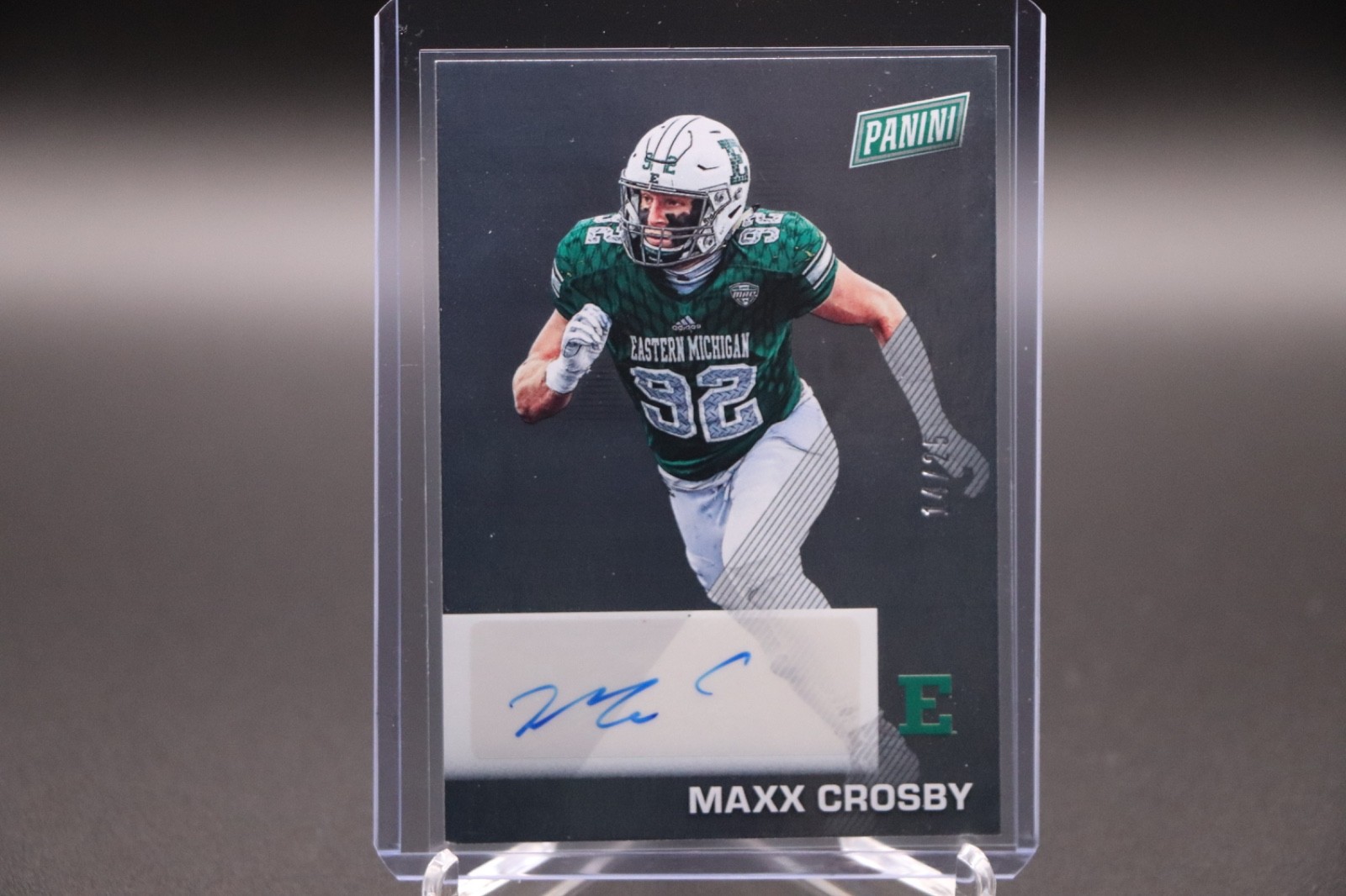 2022 Panini Father's Day - Maxx Crosby #33 Rare Silver /25 (AU)