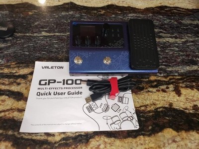 VALETON Gradient Color GP-100 Guitar Multi-effects Processor Stereo USB Audio