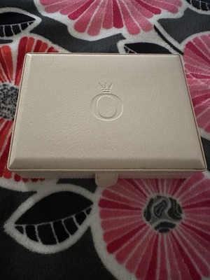 Authentic Pandora Blush/Cream Leather, Retired Unforgettable Moments Jewelry Box