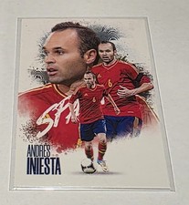 2025 Futera FX Series 2 Soccer Sapphire Andres Iniesta 01/10