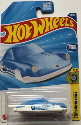 2025 Hot Wheels EXPERIMOTORS 6/10 Porsche 911 Carrera Clip 187/250