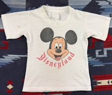 Vintage Mickey Mouse Disneyland Shirt 50s toddler Baby 60s Disney Walt Sz 1t 2T