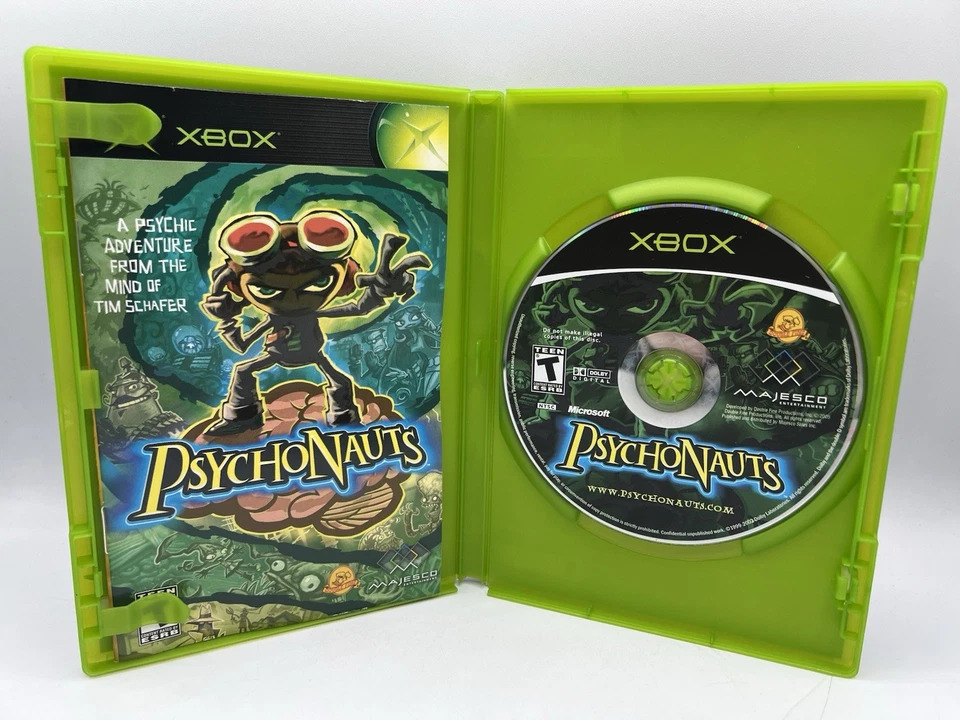 Psychonauts Xbox Completo CIB Foto 3 de 4