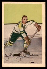 1952-53 Parkhurst EX Johnny Peirson #78