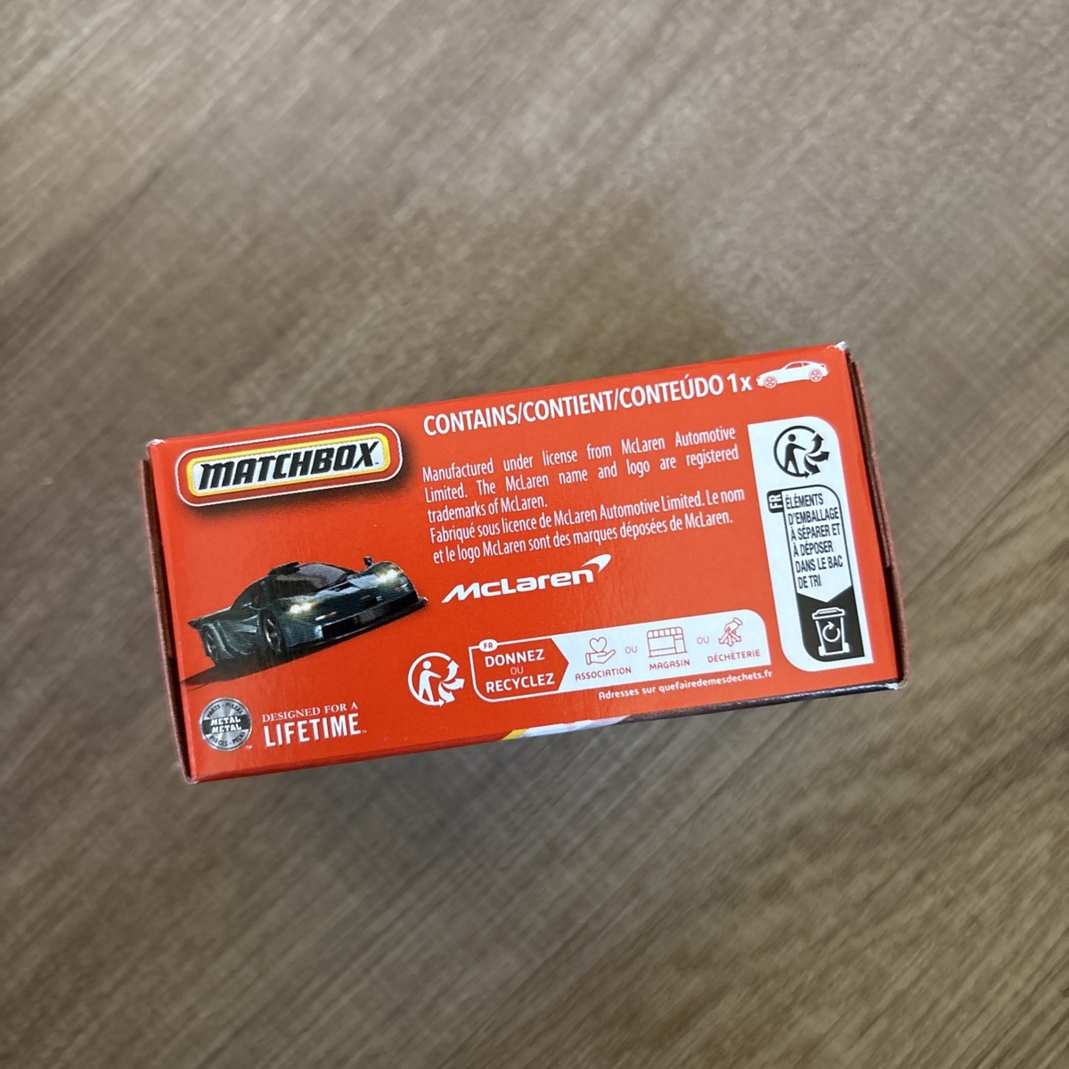 2026 Matchbox 1997 McLaren F1 GT 32/125 GREEN VHTF!! Mattel power