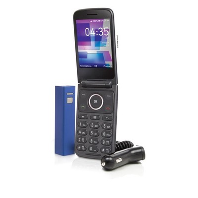 Tracfone TCL FLIP 3 4G LTE+ 1200 Min Annual Plan (Locked)