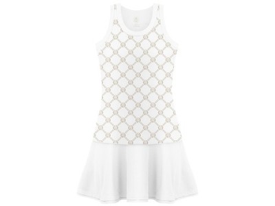 POIVRE BLANC S24-2131-WO/M DRESS | Damen | MONOGRAM SAND B |