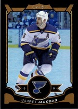 2015-16 O-Pee-Chee Rainbow Black Barret Jackman 084/100 St. Louis Blues #336