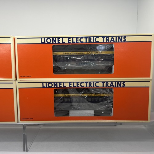 Lionel Chesapeake & Ohio 15” Aluminum 4-Car Passenger Set O Used 6-19145 - 47 50 - Picture 21 of 24