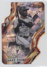2021 Bowman's Best Heatwave Die-Cut Atomic Refractor Jazz Chisholm Jr 0o6m