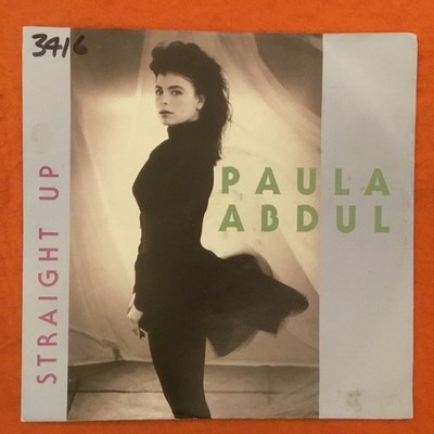 Paula Abdul- Straight Up (2 versions)- Siren Records 7  1989