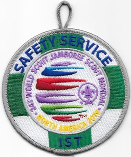 Safety Service Patch 2019 24th World Jamboree Held in America Boy Scouts BP