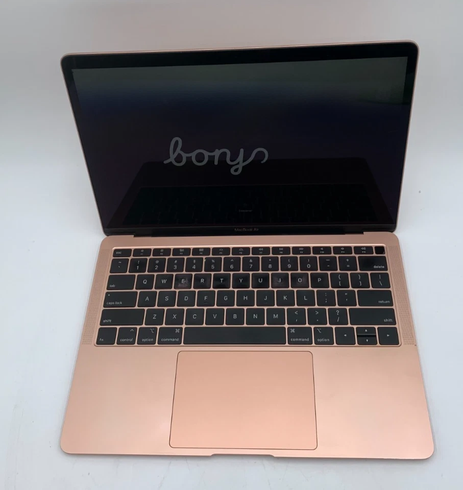 Apple MacBook Air 13" 2019 A1932 i5-8210Y 250GB SSD 8GB DDR3 Pink/Gold Fair/DENT - Image 2 of 4