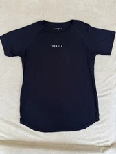 YoungLA Classic Fitted Tee – Size L - Short Sleeve - Navy