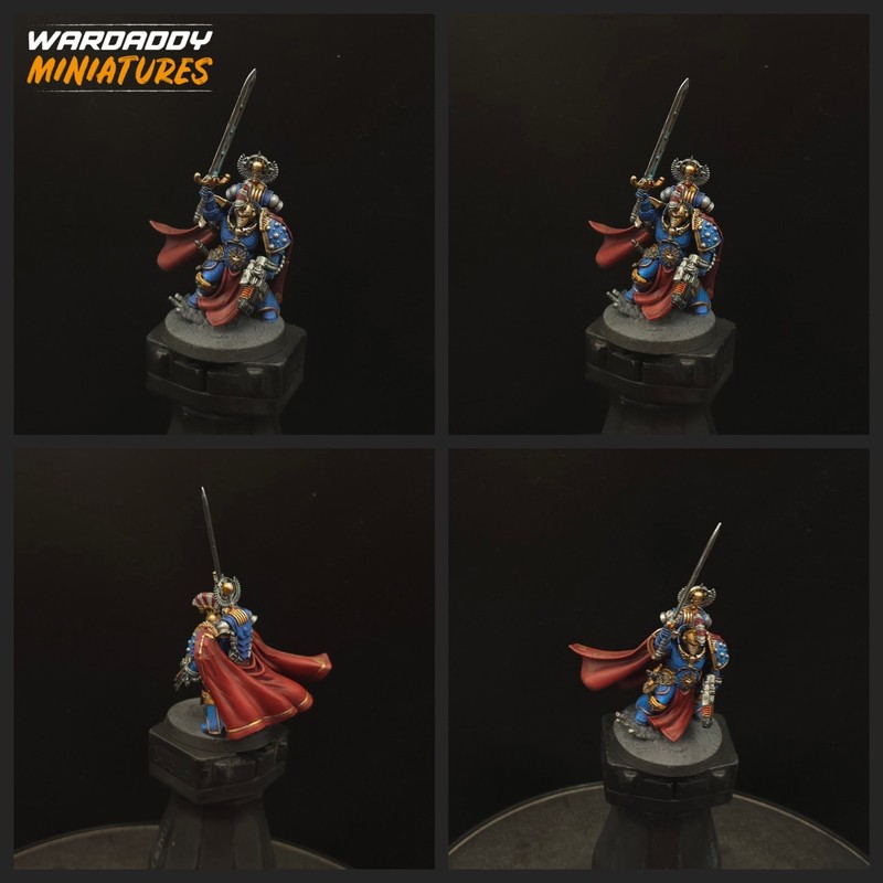 Pro Painted Warhammer 40k Ultramarines praetor Horus heresy 30k Games workshop