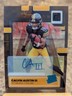 2022 Panini Clearly Donruss Rated Rookie Calvin Austin III #86 Black /10 (RC)