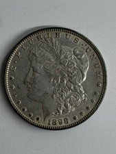 1898 $1 US Morgan Silver Dollar