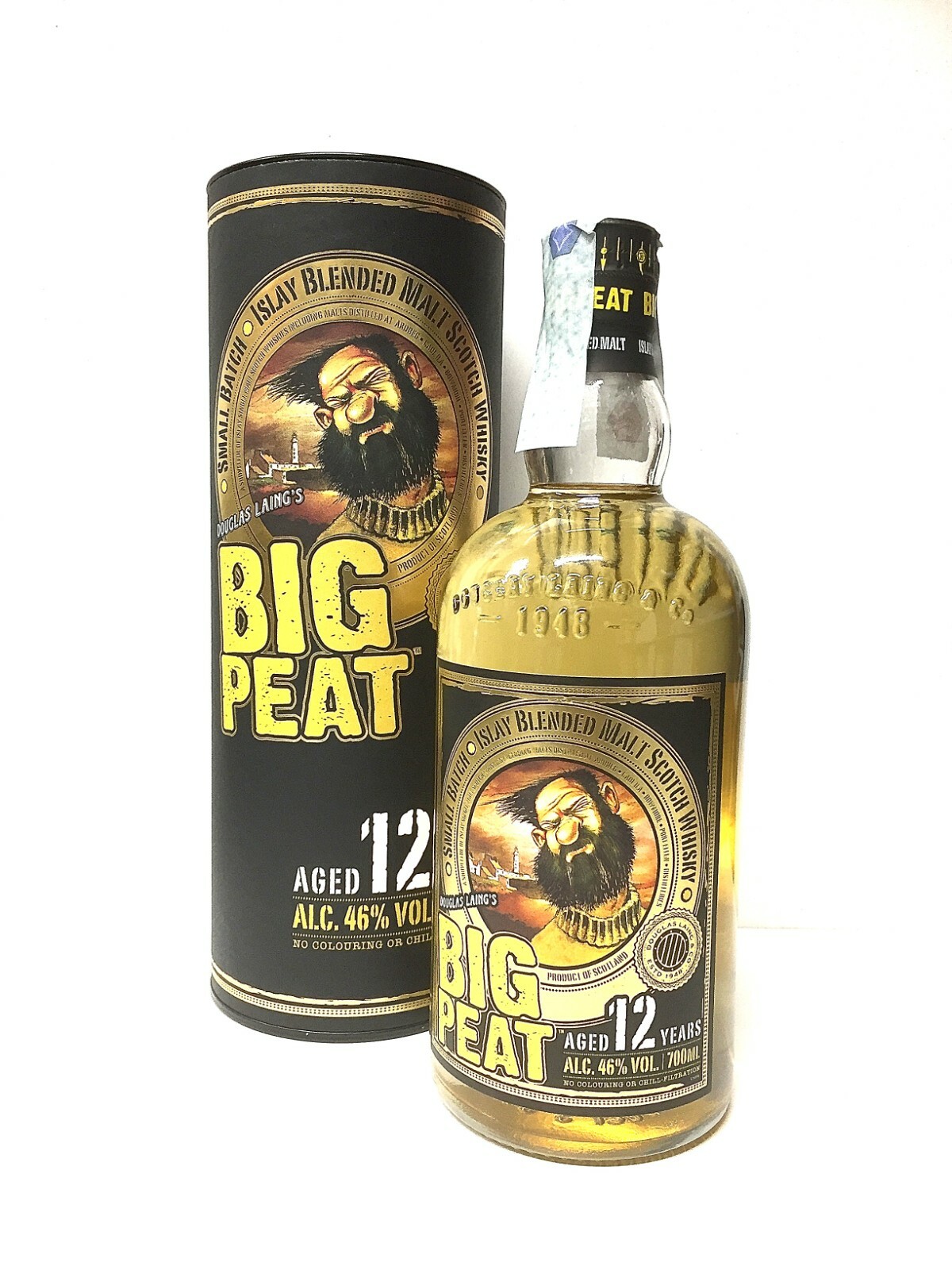 Douglas Laing's Big Peat 12 Yo  46% vol  70 cl  con box