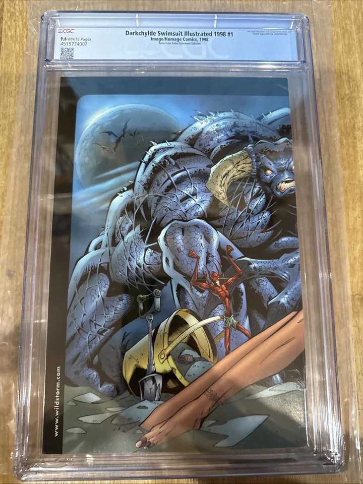 Darkchylde #1 Swimsuit Illustrated 1998 Graded Comic Edition Image CGC 9.6 - Image 4 of 4
