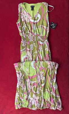 NWT Kate and Lily Women's Sleeveless Lined Floral Green Pullover Maxi Dress Sz:8 | eBay NWT Kate and Lily Women's Sleeveless Lined Floral Green Pullover Maxi Dress Sz:8 | eBay